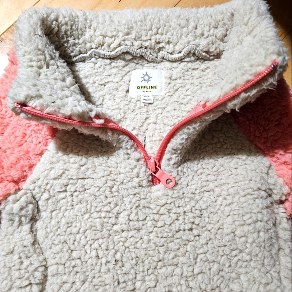 OFFLINE SHERPA DOG 1/2 ZIP PULLOVER - Picture 2 of 11